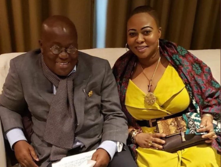 Nana Addo's Girlfriend Post Pictures Of Them Together