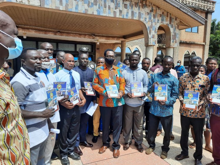 Brong Ahafo Association Donates Exercise Books to Schools