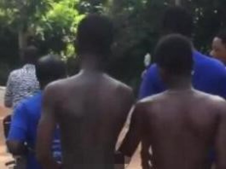 2 Mob Leaders arrested for Parading Teenagers naked at Adawso