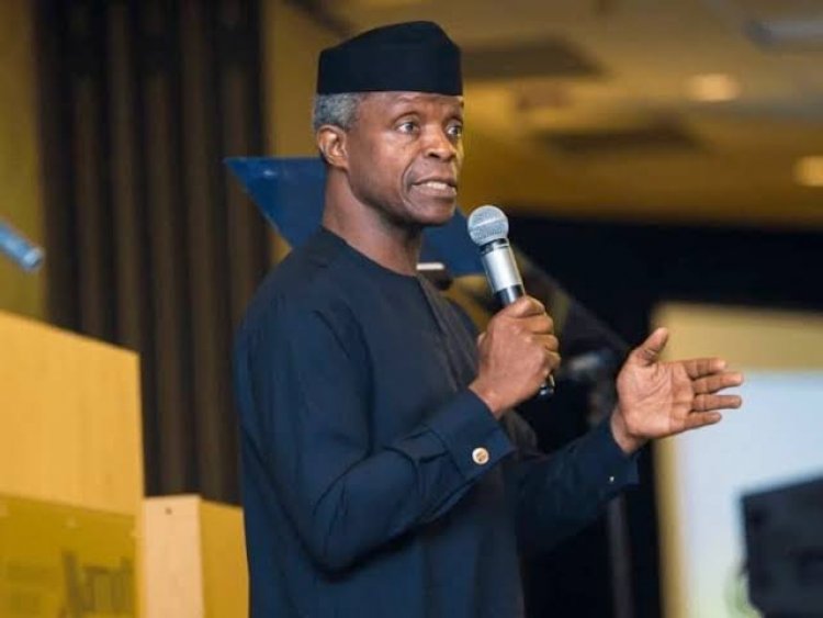 "What’s The Point Making Money, Yet You Can’t Sleep" – Osinbajo Cautions ‘Yahoo boys’