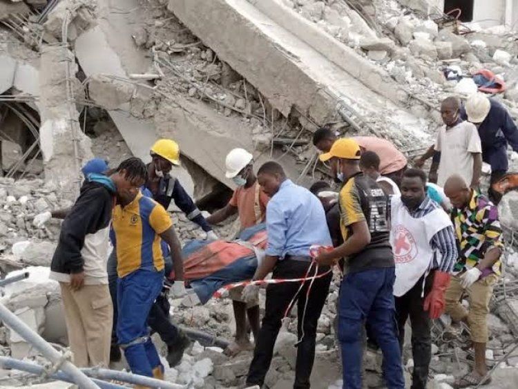 Ikoyi Collapse Building: Death Toll Hits 44, Responders Near Ground Zero