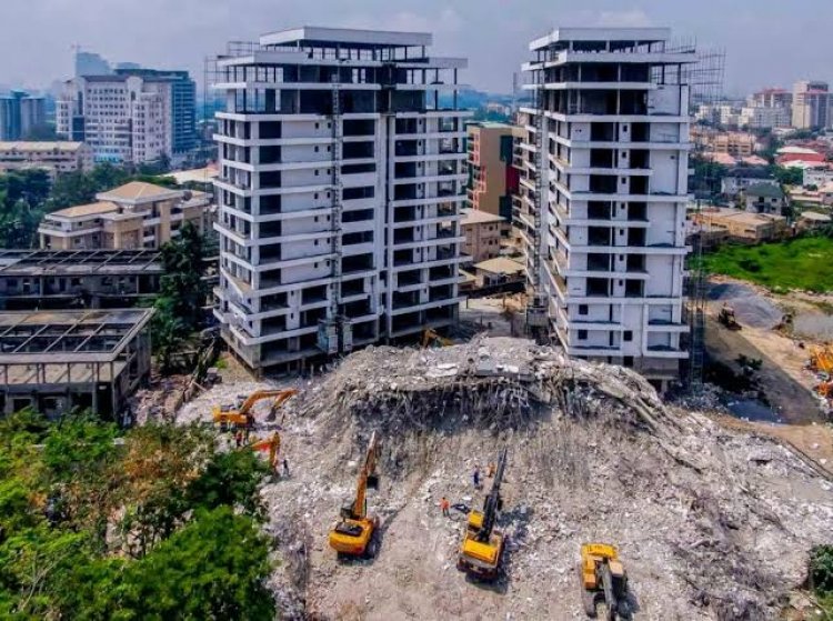 Lagos Govt Denies Ordering Demolition Of Standing Buildings Near Ikoyi Collapsed Building