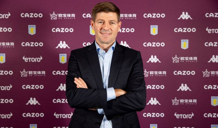 Steven Gerrard appointed as Aston Villa Manager