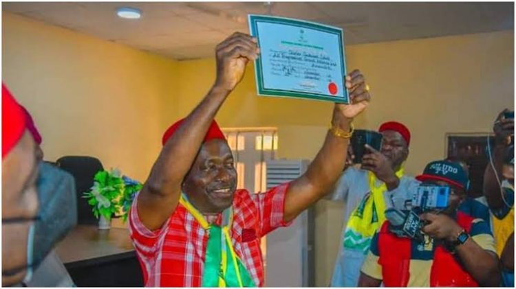 "I'll Deploy Mandate For Good Of Anambra" – Soludo Receives Certificate of Return