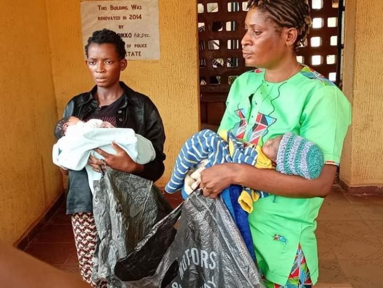 Child Trafficking: Police Rescue 2 Newborn Babies In Ebonyi State