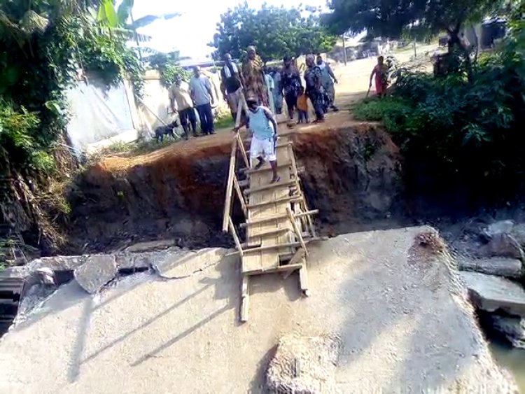 Kubekro No 2: Residents call on government to fix their broken bridge