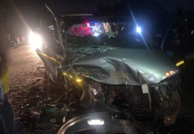 Gory accident at Akyem Tafo kills 3
