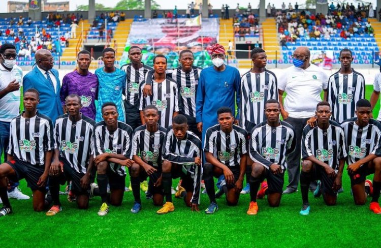 Sanwo-Olu Kicks Off U21 BOS Youth Cup Tournament For Lagos