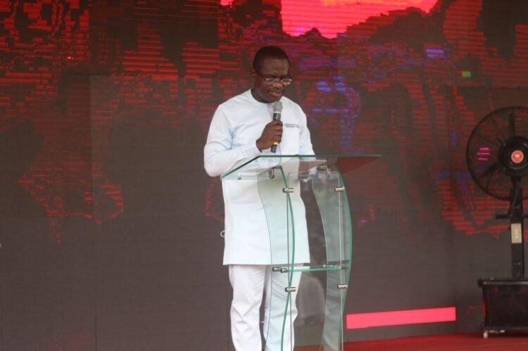 Give thanks  to God in all  circumstances -Bishop James Saah