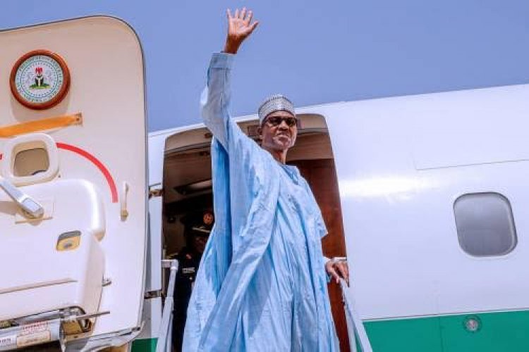 President Buhari jets out of Nigeria, Thursday