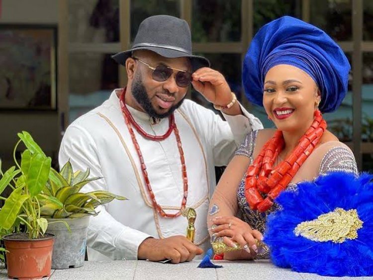 Olakunle Churchill and Rosy Meurer celebrate wedding anniversary