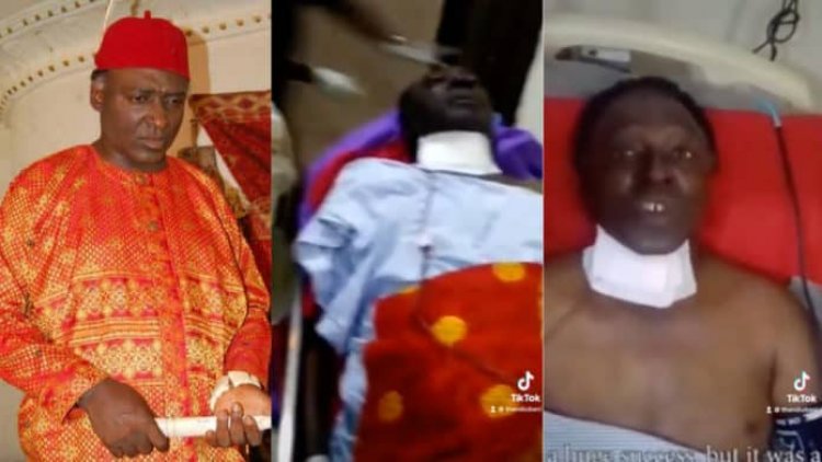 Clem Ohameze Nollywood Actor Survives Spinal Cord Surgery