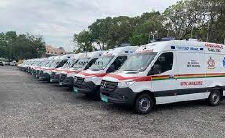 Awutu Bereku Ambulance Bay Commissioned After Soireenews Report.