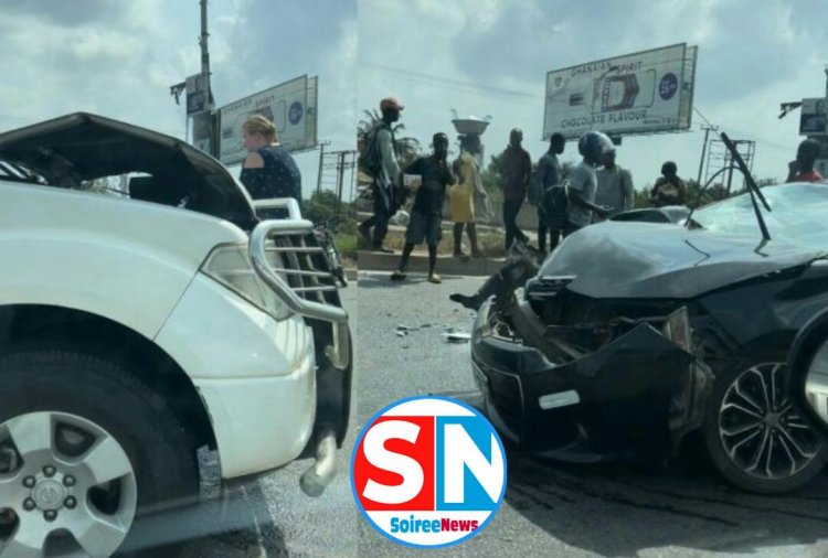 Two Persons Sustained  Severe Injuries  In Accident  In Accra-Okponglo 