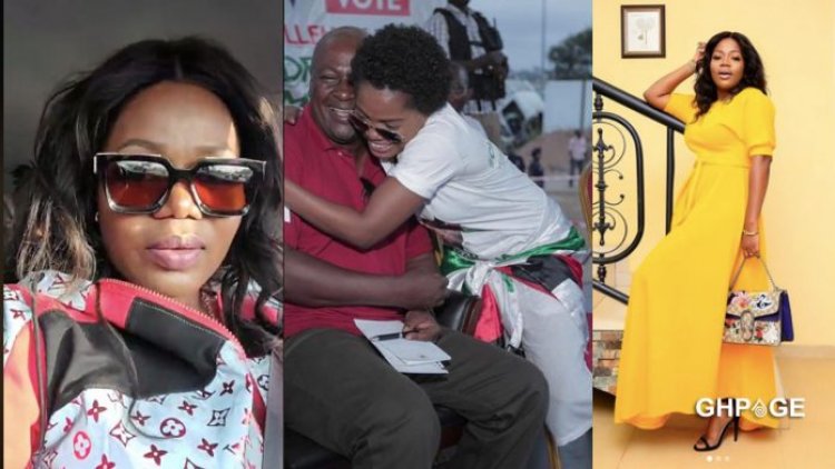 ''Don’t Use This “Papano” Against Me, Pay Your Debt''-Mzbel Tells Mahama