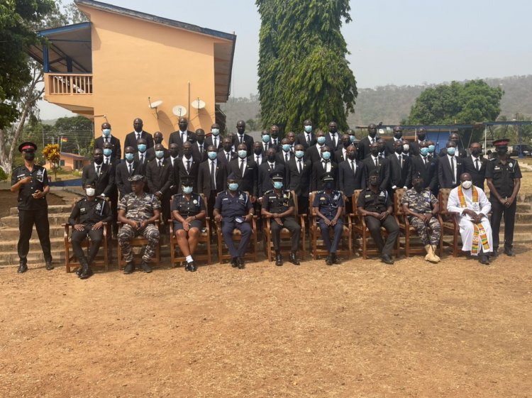 363 Police Recruits Sworn-In At Regional Police Training School In Ho