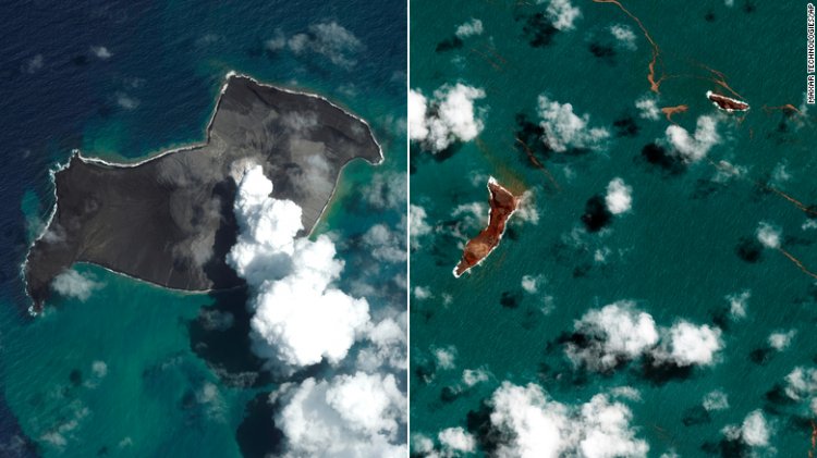 Tonga Eruption was 'Hundreds of times more Powerful than the Hiroshima Atomic Bomb, NASA says