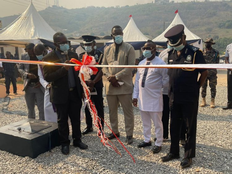 SEDIV Drilling Ventures Donates  Mechanized Boreholes To Volta  Regional Police Headquarters