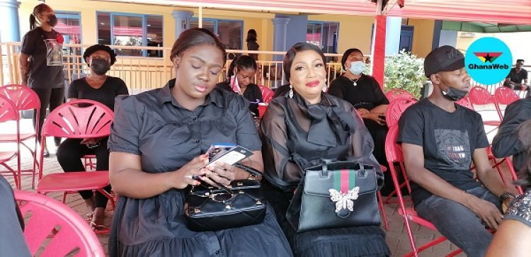 Celebrities Who Made It To Afia Schwar's Father's Funeral