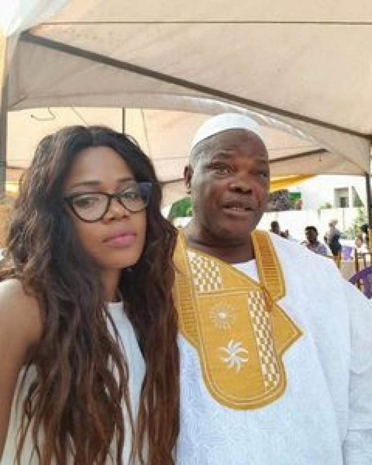 Sadly, As  Mzbel Announces Her Father's Death