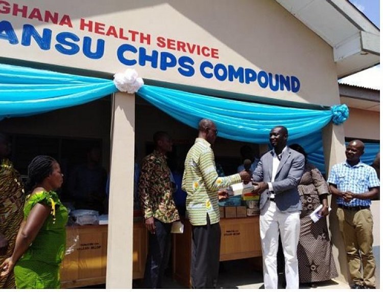 Eastern Region : Suhum: MCE Handed Over four(4) Projects and Break Ground for the Construction Of  CHPS Compound.