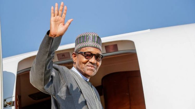 President Buhari Departs Abuja For EU-AU Summit In Belgium