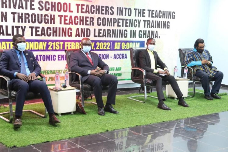 MoF, NTC Partners GNACOPS  To Offer Training To 2000  Private School Teachers