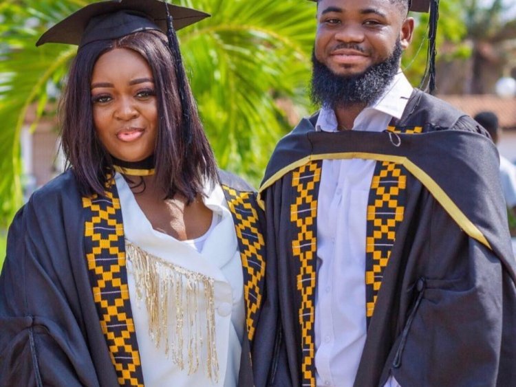 Jackie Appiah Graduates From University of Ghana With Her Manager