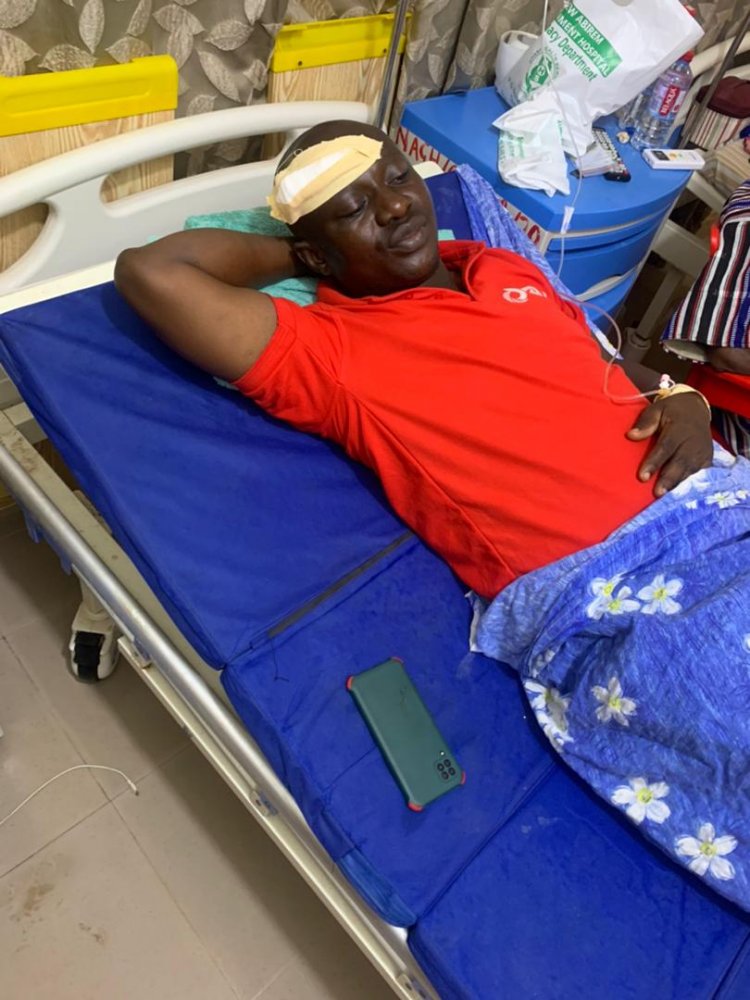 Youth organizer Frank Ayim hospitalized after being butchered