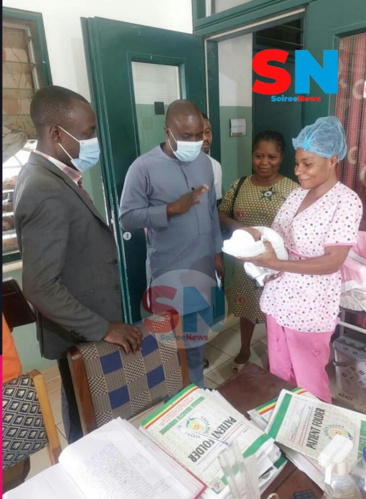 Dormaa West DCE Calls On Corporate Institutions,  NGOs To Support Upbring Of Rescued Newborn Baby At Nkrankwanta