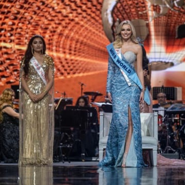 Miss World crowned amid calls for peace in Ukraine