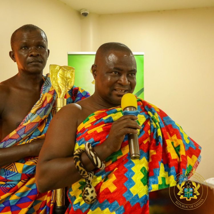 Sunyani Traditional Council Throws Its Weight Behind Government’s Energy  Transition Initiative