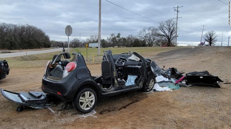 According to the Oklahoma Highway Patrol, six high school girls were killed in a collision with a semi-truck.