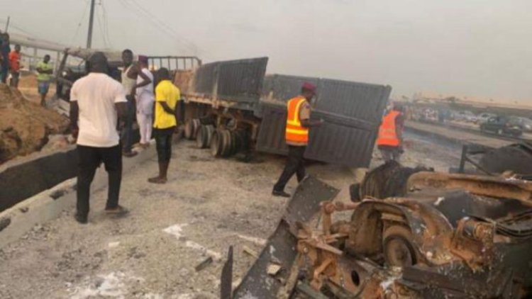 Six people were killed in a Nigerian petrol truck explosion.