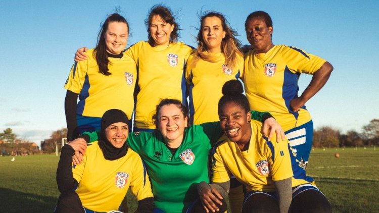 Liverpool football club empowers and unites refugee women.