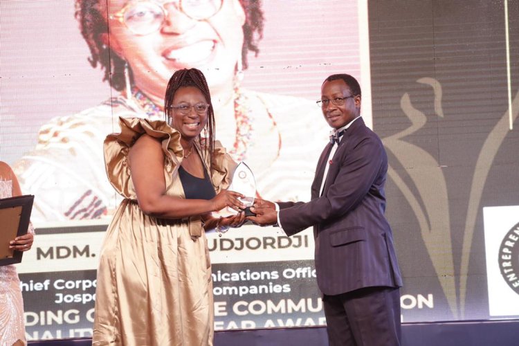 Jospong Group’s Chief Communication Officer Grabs Global  Women Achievers Award