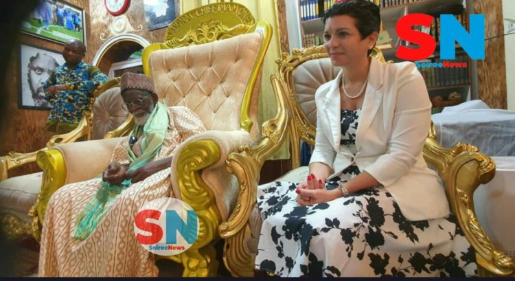 Cuban Ambassador to Ghana Calls on National Chief Imam