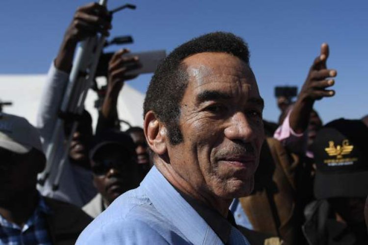 An ex-president of Botswana has been summoned by a Botswana court concerning guns.