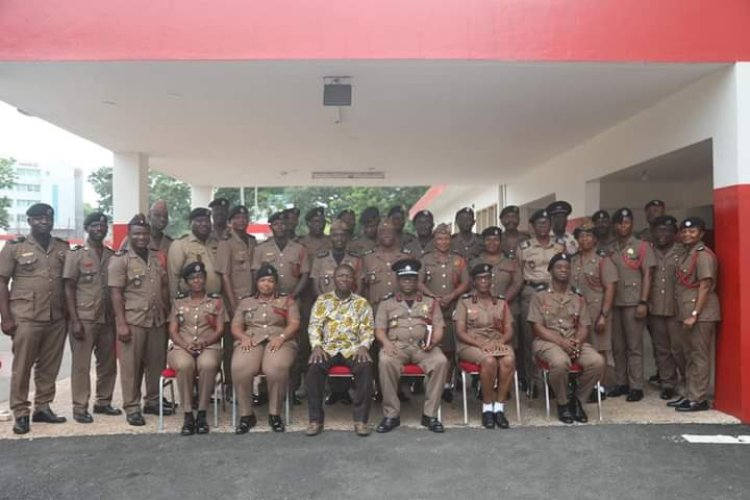 Ghana Fire Service trains personnel in effective leadership management