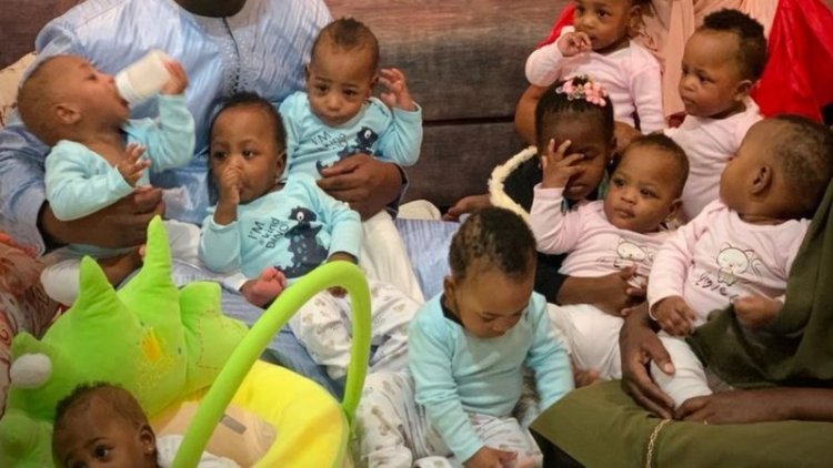 On their first birthday, Mali nonuplets are in wonderful health, according to their father.