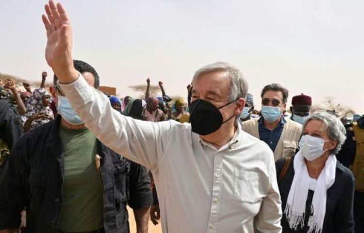 Mali's omission from a West African tour is explained by the UN chief.