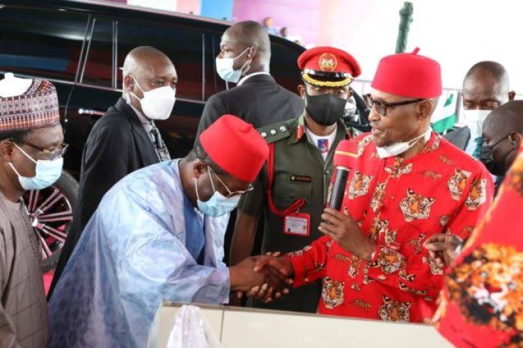 Buhari Applauds Umahi’s Defection, Takes Over Ebonyi Medical University
