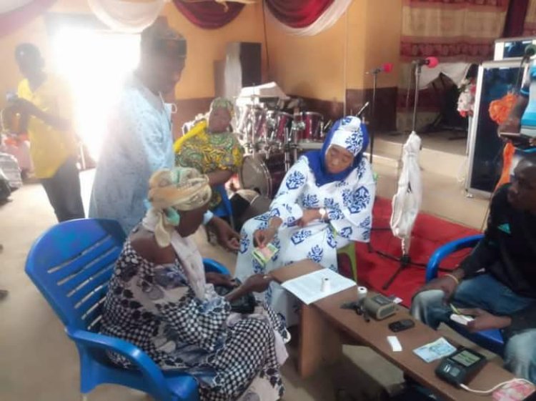 Deputy Minister of Gender tours Leap payment centres in North East Region