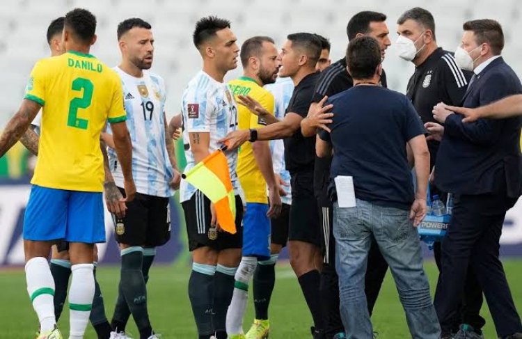 2022 World Cup Qualifiers: FIFA Orders For Brazil Vs Argentina To Be Replayed