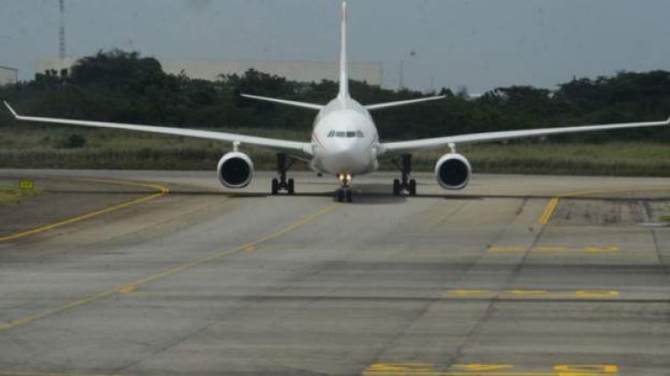An airport in Nigeria is investigating a body discovered on the runway.