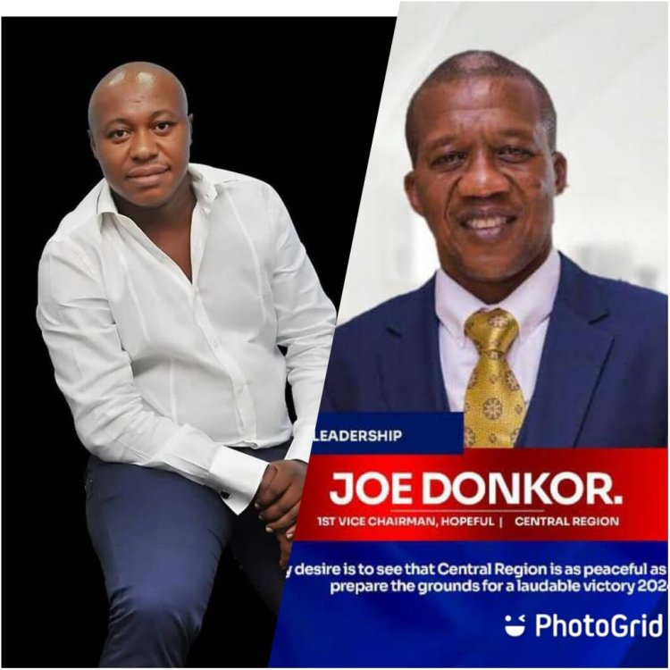 NPP Regional Executive Polls: Joe Donkoh Is Stepping  Out of Central Regional  1st Vice Chairmanship 