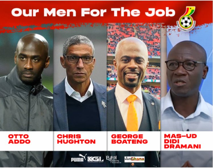 OFFICIAL: Otto Addo will continue to coach the Black Stars alongside three others.