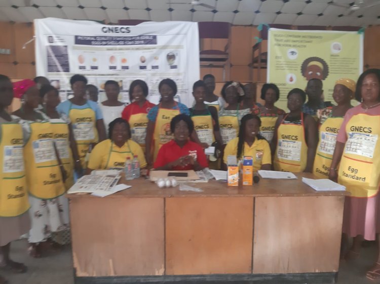 Stakeholders in egg sector in Koforidua trained on egg standards