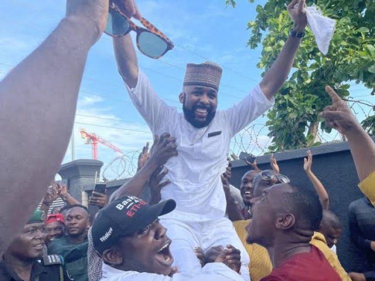 Banky W Jubilant Ater Winning Eti-Osa Federal Constituency Ticket