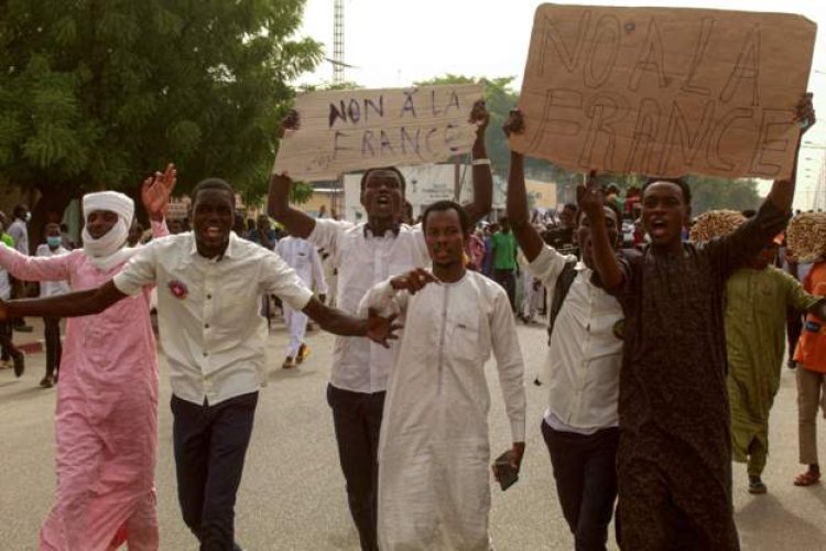 Politicians from Chad have been convicted for anti-French protests.